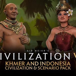Civilization VI: DLC Khmer and Indonesia Civilization