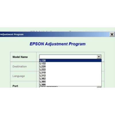 Сброс памперса Epson L366