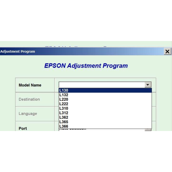 Сброс памперса Epson L366