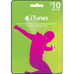 iTunes GIFT CARD 10$ USA