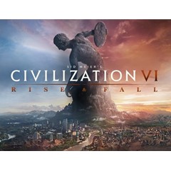 Civilization VI: DLC Rise and Fall (Steam KEY) +ПОДАРОК