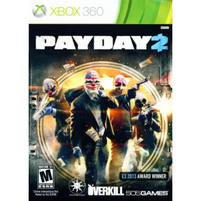 22 XBOX 360 Payday 2 + Farming Simulator + Resident Evil