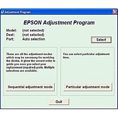 Adjustment program Epson L1300