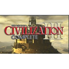 Sid Meier&acute;s Civilization III 3 Complete STEAM GLOBAL