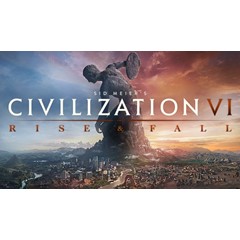 CIVILIZATION 6 VI RISE AND FALL DLC (STEAM) + ПОДАРОК