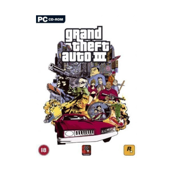 Grand Theft Auto 3 III (Steam Key Region Free / ROW)