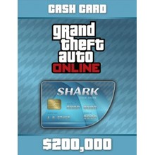 GTA ONLINE: TIGER SHARK CASH CARD 200 000$ ✅(PC КЛЮЧ)