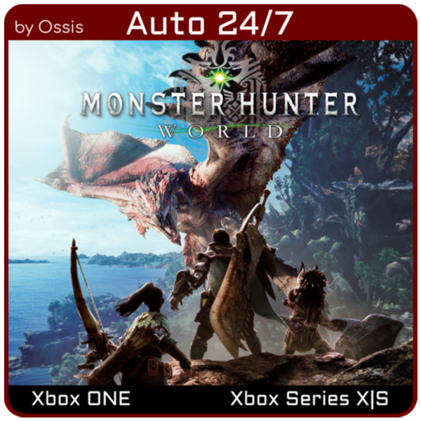 24/7 XBOX MONSTER HUNTER WORLD
