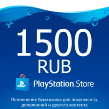 ★ 1500 rub | Payment card PlayStation Network RUS PSN