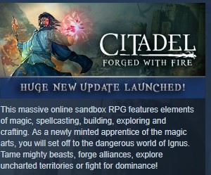Обложка Citadel: Forged with Fire 💎 STEAM GIFT RU