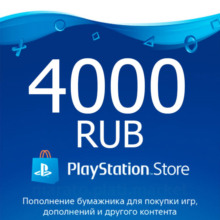 ★ 4000 rub | Payment card PlayStation Network RUS PSN