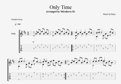 Enya - Only Time