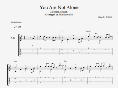 You Are Not Alone - Michael Jackson