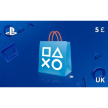 PlayStation Network Gift Card 5 GBP UK-region