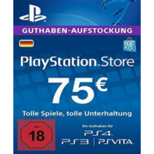 Playstation Network Card (PSN) 75 EUR (German)