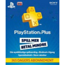 Playstation Network Card (PSN) 365 days (Norway)