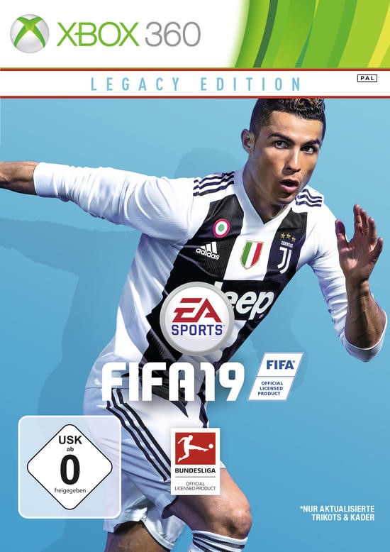 Обложка XBOX 360 |01| FIFA 19 Legacy Edition FIFA 2019 | Shered