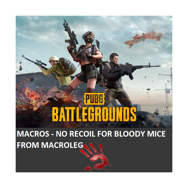 PUBG — AKM — макросы для bloody, x7