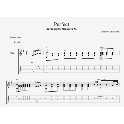 Perfect - Ed Sheeran