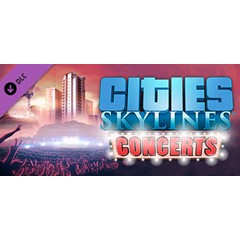 Cities: Skylines - Concerts (DLC)🔑STEAM КЛЮЧ🔥РФ+СНГ