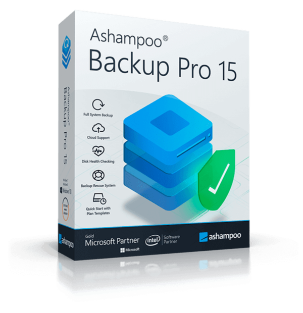 Ashampoo® Backup Pro 15 Лицензия(ключ)  Бессрочно