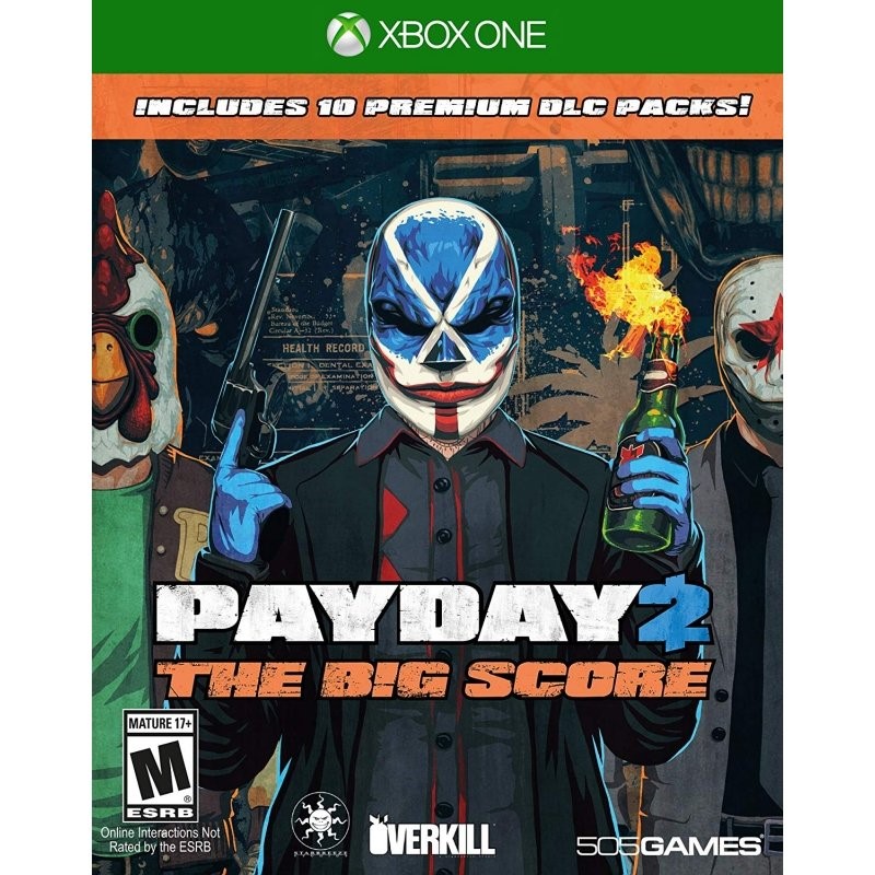 Payday 2 Crimewave Edition the big Score XBOX ONE