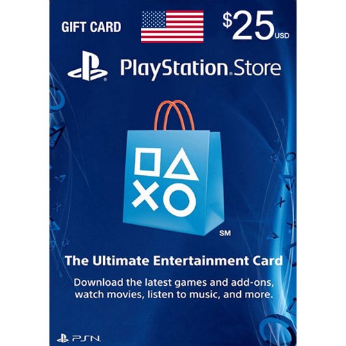 Скриншот Playstation Network PSN $25 (USA) + Скидки