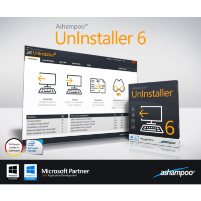 Ashampoo UnInstaller 6 (пожизненная лицензия) (Ключ)
