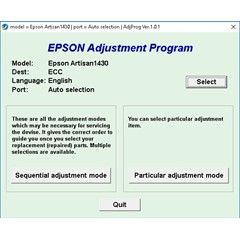 Adjustment Program Epson 1430