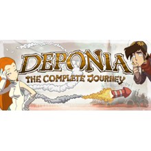 Deponia The Complete Journey - STEAM key / GLOBAL