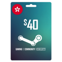 Steam Wallet 40 HKD (About 5.15 USD) ✔️
