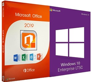 Обложка Windows 10 LTSC 2019 + Office 2019 pro+ ключи активации