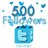  Twitter читатели 500 ДЕШЕВО | Твиттер Подписчики 