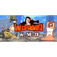 Worms W.M.D 🔑STEAM🔥РОССИЯ+СНГ❗️РУССКИЙ ЯЗЫК