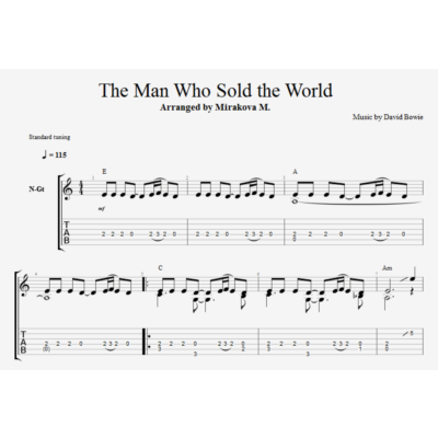 The Man Who Sold The World