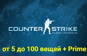 Купить аккаунт CS:GO + инвентарь от 5 до 100 вещей + Prime на SteamNinja.ru