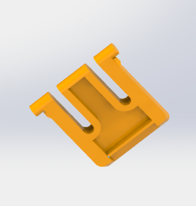 Складная ножка на клавиатуру для 3d печати с G-кодом