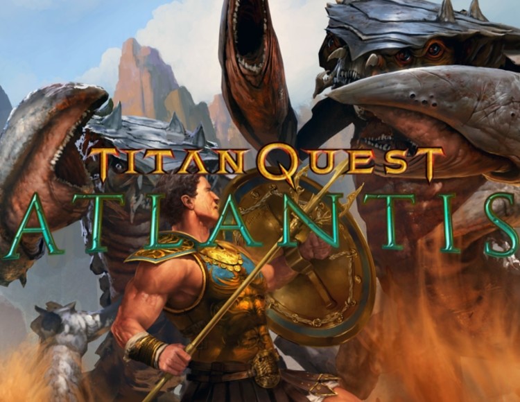 Titan quest dlc. Titan Quest Atlantis обложка. Titan Quest: Atlantis. Титан квест Атлантида. Титан квест Атлантида обложка.