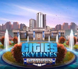 Обложка Cities: Skylines: DLC Campus (Steam KEY) + ПОДАРОК