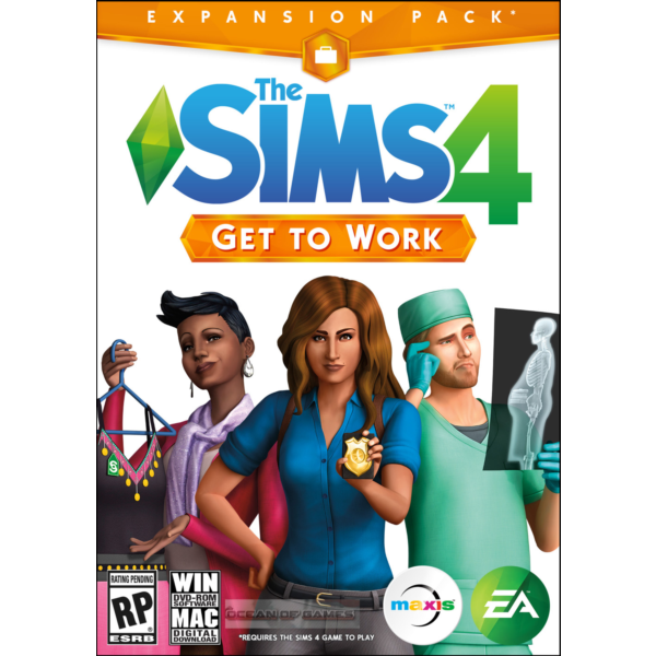 The Sims 4 — НА РАБОТУ — Get to Work (EA App) DLC Key