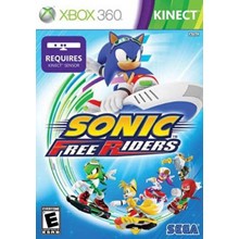 Xbox 360 | Sonic Free Riders | ПЕРЕНОС + 2 ИГРЫ