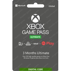 XBOX GAME PASS ULTIMATE 3 МЕСЯЦА (RU) ✅ПРОДЛЕНИЕ🔑