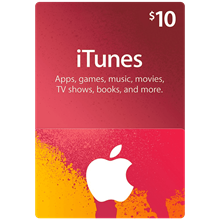 iTunes Gift Card  $10 USA - без комиссии
