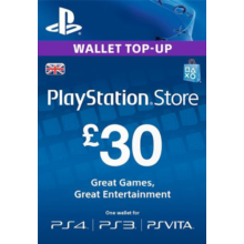 PLAYSTATION NETWORK (PSN) - £30 GBP (UK) 🎮 DISCOUNTS