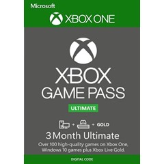 🔥 XBOX GAME PASS ULTIMATE 3 МЕСЯЦА (ПРОДЛЕНИЕ)