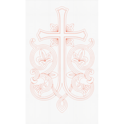 Крест_2 (вектора для станка с ЧПУ)