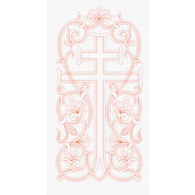 Крест_5 (вектора для станка с ЧПУ)