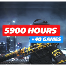 5900 HOURS CS:GO ✔️ Added +40 Games! ❤️