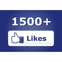 ✅ ❤️ 1500 Лайков FACEBOOK | Лайки Фейсбук [НИЗКАЯ ЦЕНА]