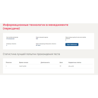 Информационные технологии в менеджменте.Тест Синергия